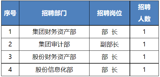 2023年安徽叉车集团有限责任公司管理人员公开招聘4人公告