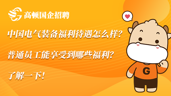 中国电气装备福利待遇怎么样？普通员工能享受到哪些福利？了解一下！