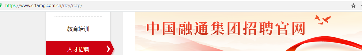 中国融通集团官网招聘平台，附最新网申入口！