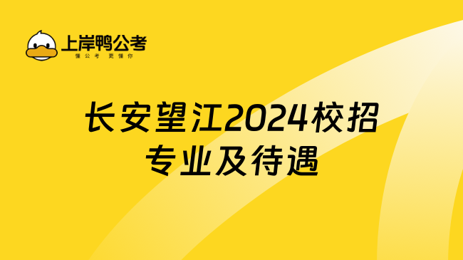 长安望江2024校招专业及待遇