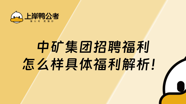 中矿集团招聘福利怎么样具体福利解析！