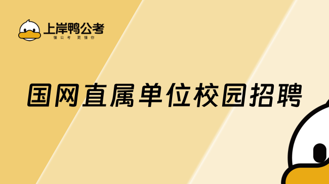 国网直属单位校园招聘