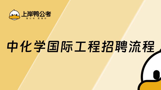 中化学国际工程招聘流程