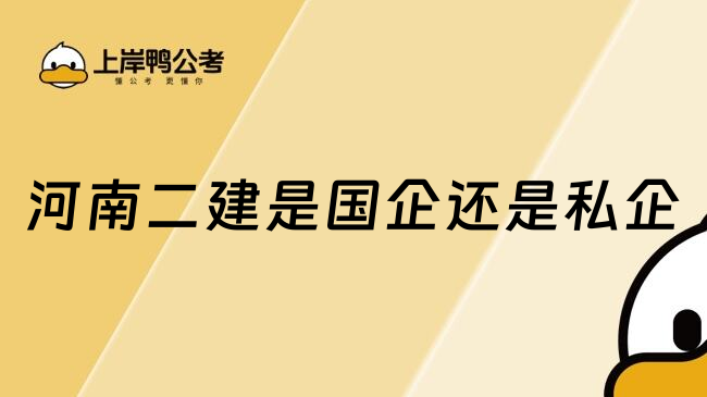 河南二建是国企还是私企