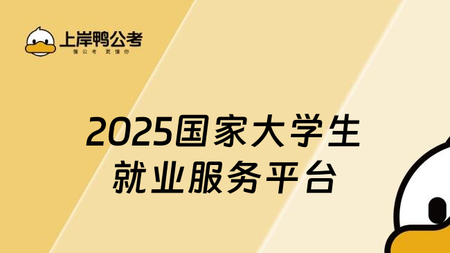 2025國(guó)家大學(xué)生就業(yè)服務(wù)平臺(tái)