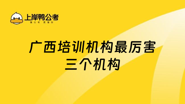 广西培训机构最厉害三个机构