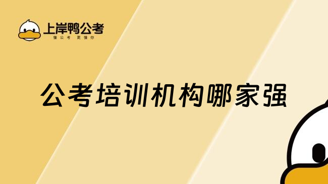 公考培训机构哪家强