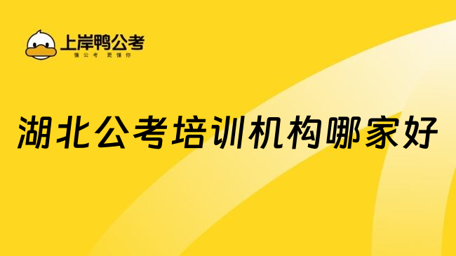 湖北公考培训机构哪家好