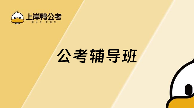 公考辅导班