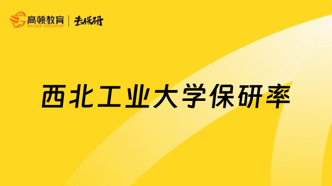 西北工业大学保研率