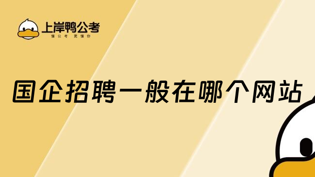 国企招聘一般在哪个网站