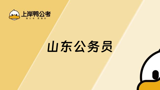 山东公务员